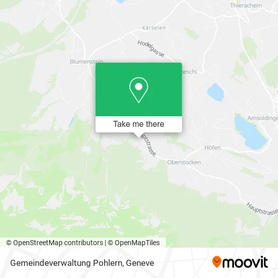 Gemeindeverwaltung Pohlern map