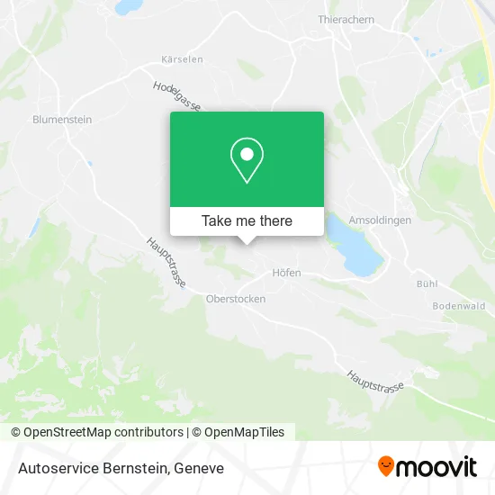 Autoservice Bernstein map