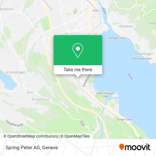 Spring Peter AG map