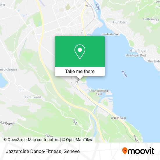 Jazzercise Dance-Fitness map