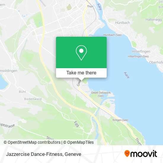 Jazzercise Dance-Fitness map