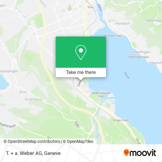 T. + a. Weber AG map