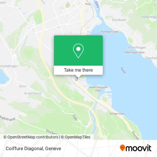 Coiffure Diagonal map