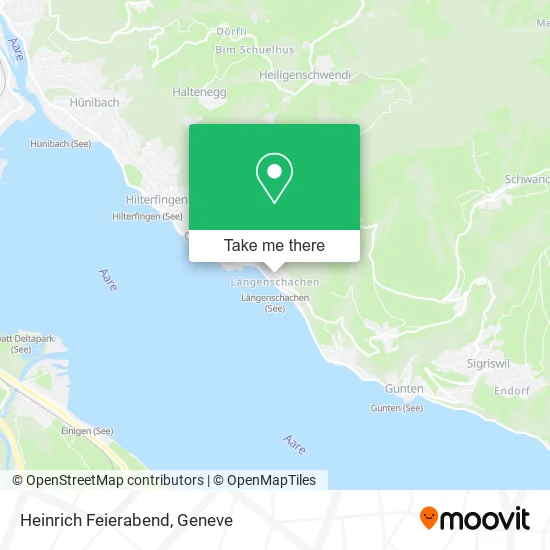 Heinrich Feierabend map