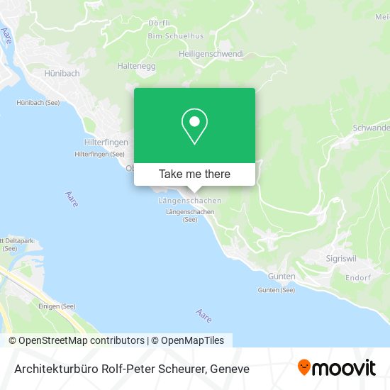 Architekturbüro Rolf-Peter Scheurer map
