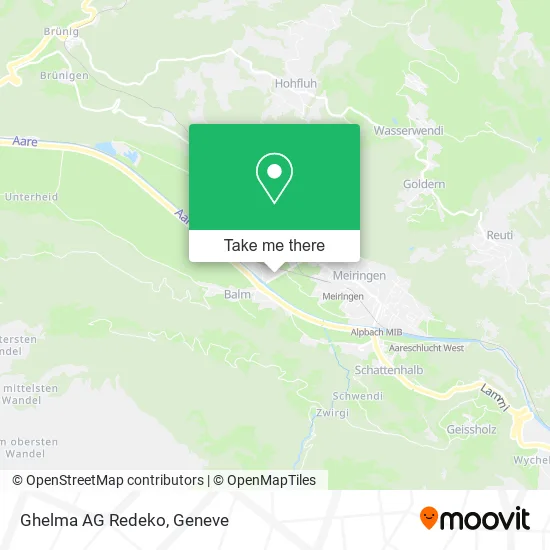 Ghelma AG Redeko map