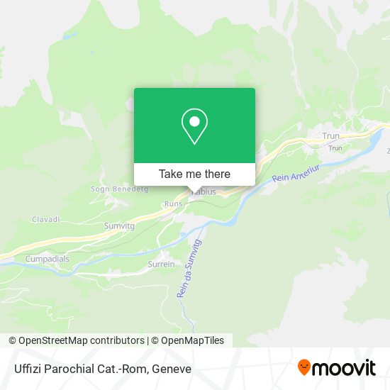 Uffizi Parochial Cat.-Rom map