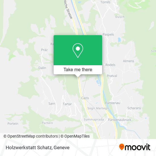 Holzwerkstatt Schatz map