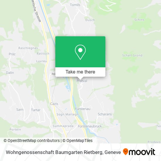 Wohngenossenschaft Baumgarten Rietberg map