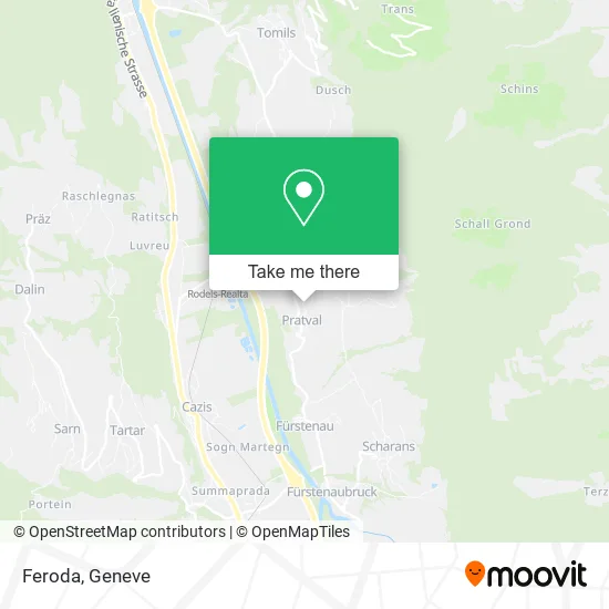 Feroda map