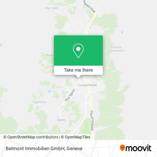 Belmont Immobilien GmbH map
