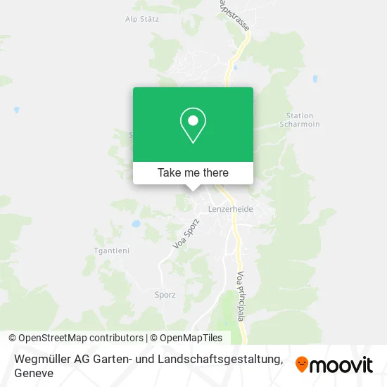 Wegmüller AG Garten- und Landschaftsgestaltung map