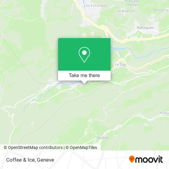 Coffee & Ice map