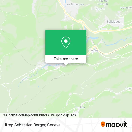 Ifrep Sébastien Berger map