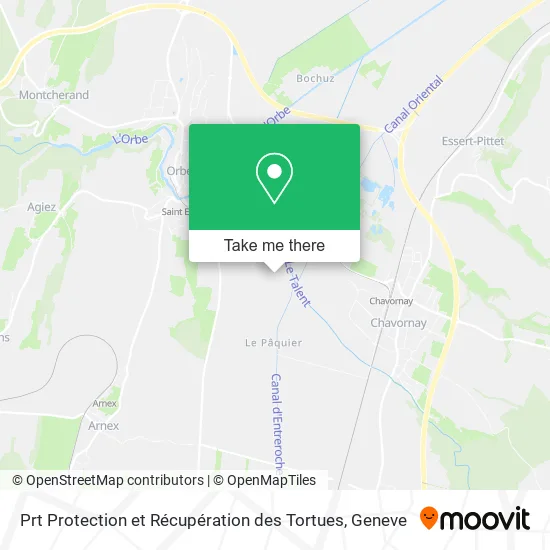 Prt Protection et Récupération des Tortues map