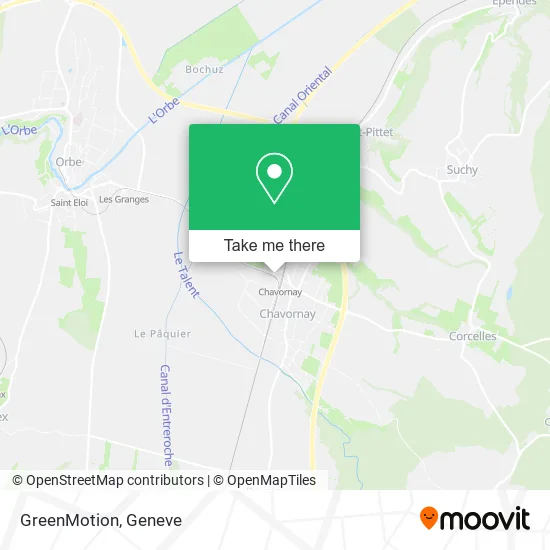 GreenMotion map