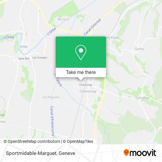 Sportmidable-Marguet map