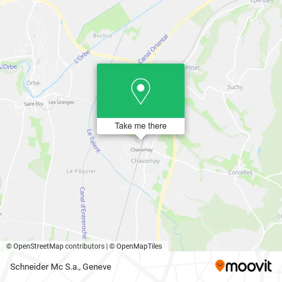 Schneider Mc S.a. map