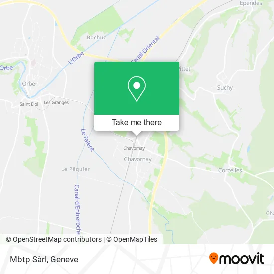 Mbtp Sàrl map