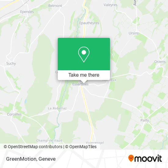 GreenMotion map