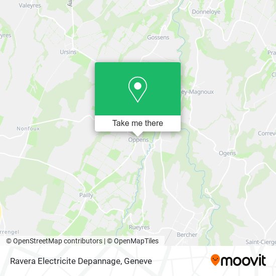 Ravera Electricite Depannage map