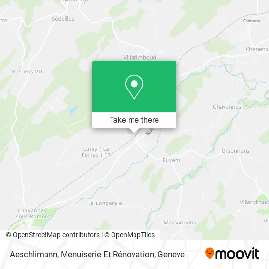 Aeschlimann, Menuiserie Et Rénovation map