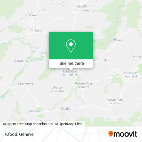 Kfood map