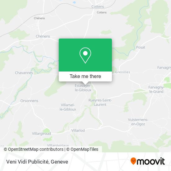 Veni Vidi Publicité map