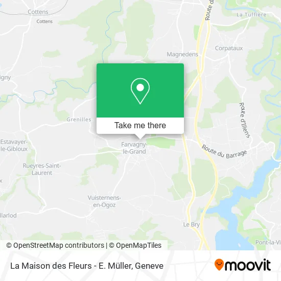 La Maison des Fleurs - E. Müller map