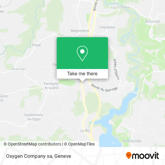 Oxygen Company sa map
