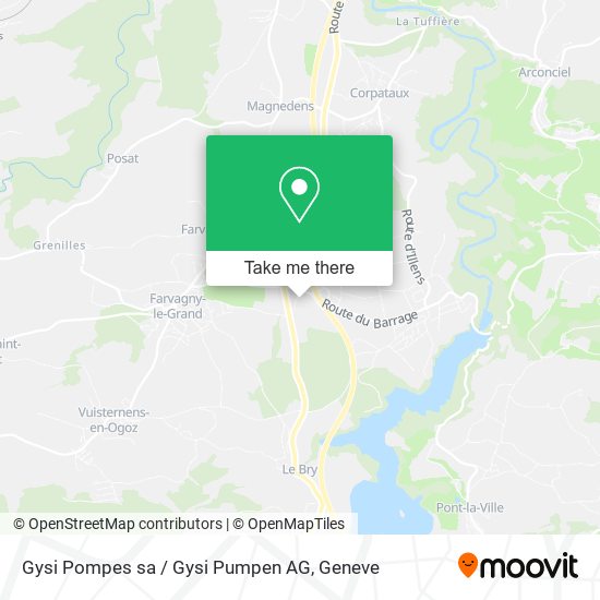 Gysi Pompes sa / Gysi Pumpen AG map
