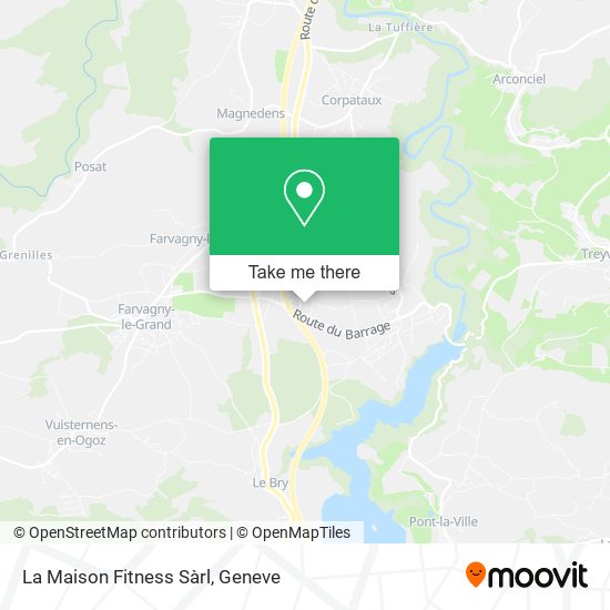 La Maison Fitness Sàrl map