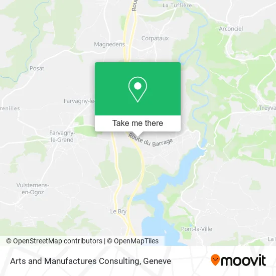 Arts and Manufactures Consulting map
