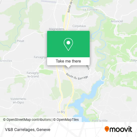 V&B Carrelages map
