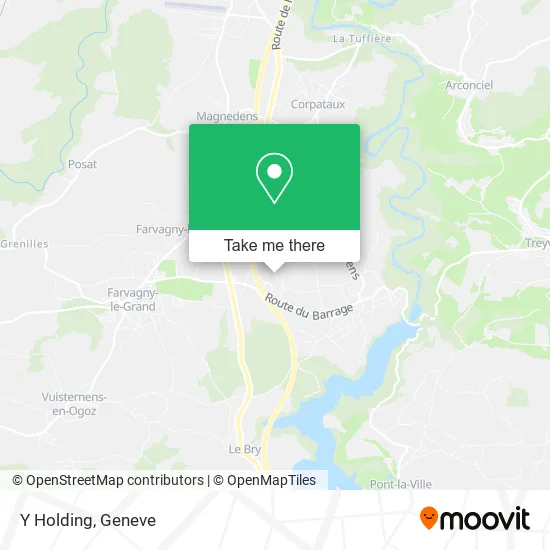Y Holding map