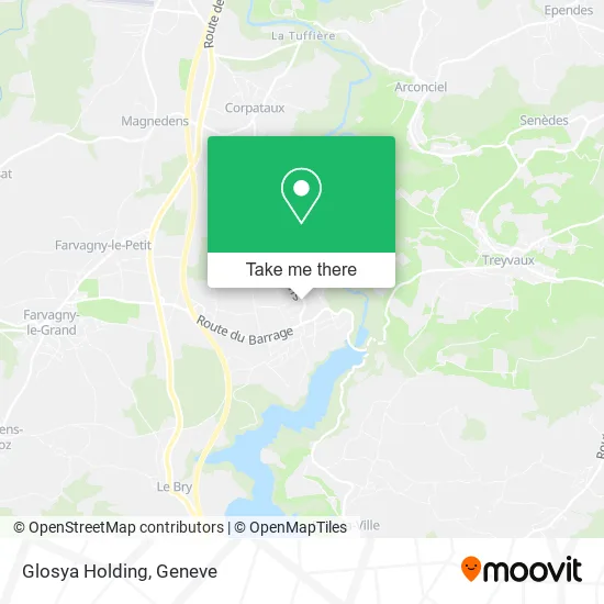 Glosya Holding map