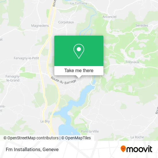 Fm Installations map