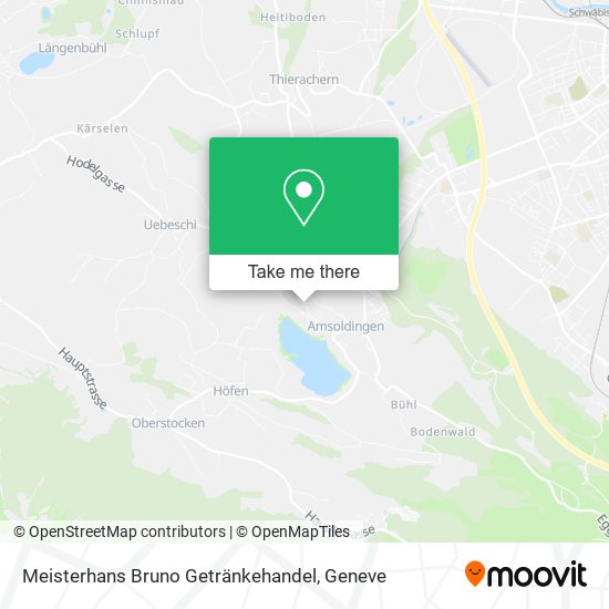 Meisterhans Bruno Getränkehandel plan