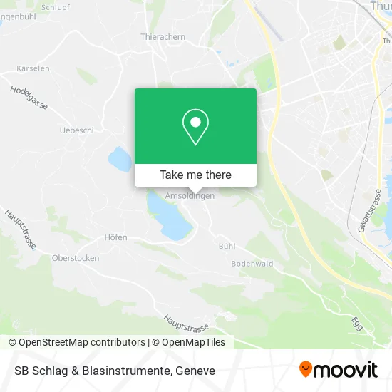 SB Schlag & Blasinstrumente map