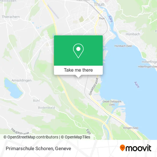 Primarschule Schoren map