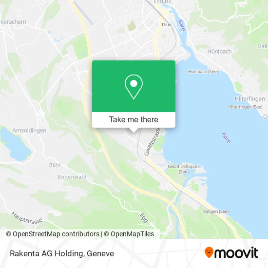 Rakenta AG Holding map