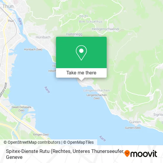 Spitex-Dienste Rutu map