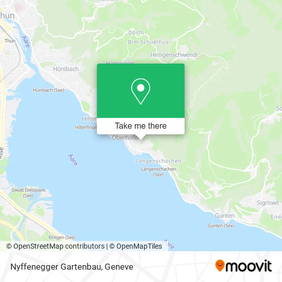 Nyffenegger Gartenbau map