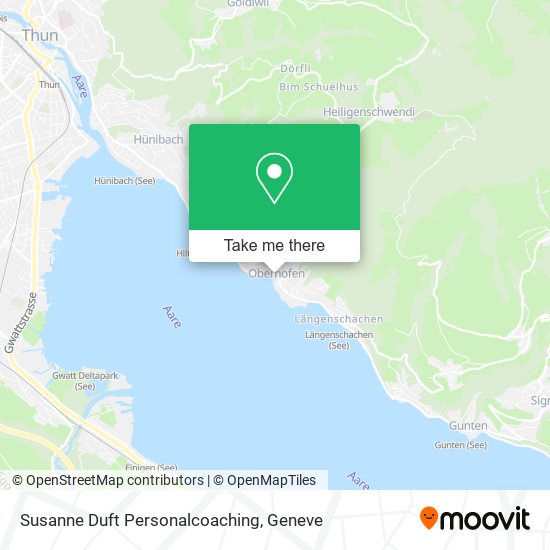 Susanne Duft Personalcoaching map
