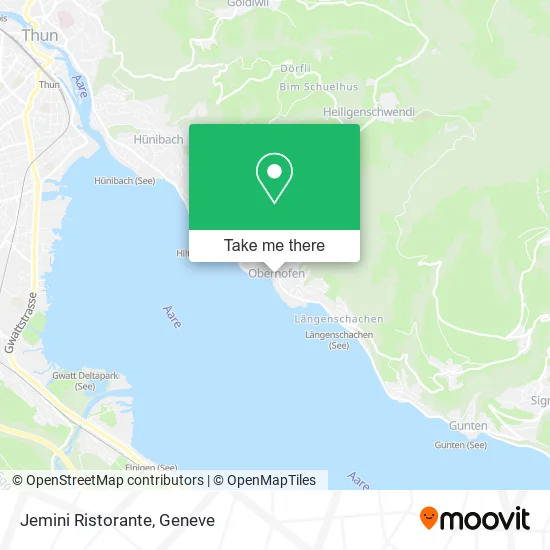 Jemini Ristorante map