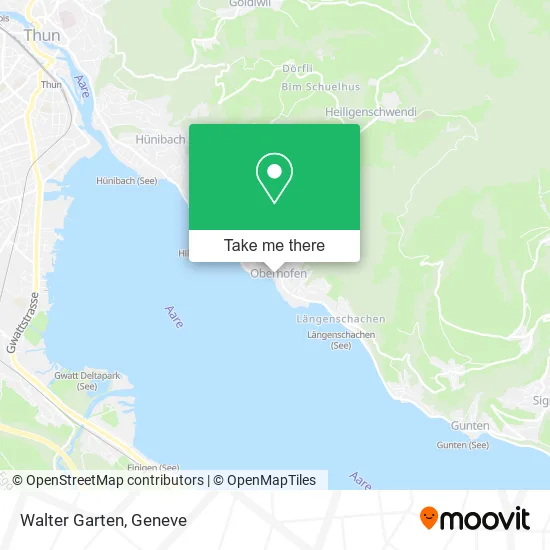 Walter Garten map