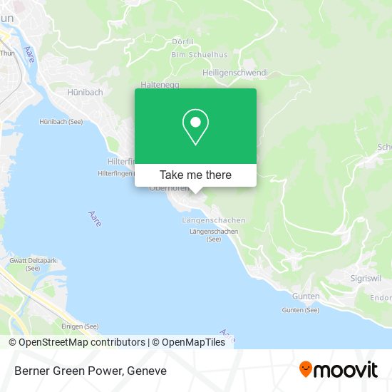Berner Green Power map