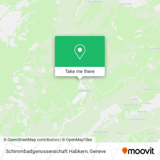 Schimmbadgenossenschaft Habkern map