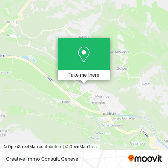 Creative Immo Consult map