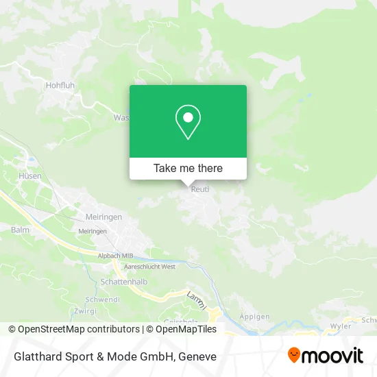 Glatthard Sport & Mode GmbH map